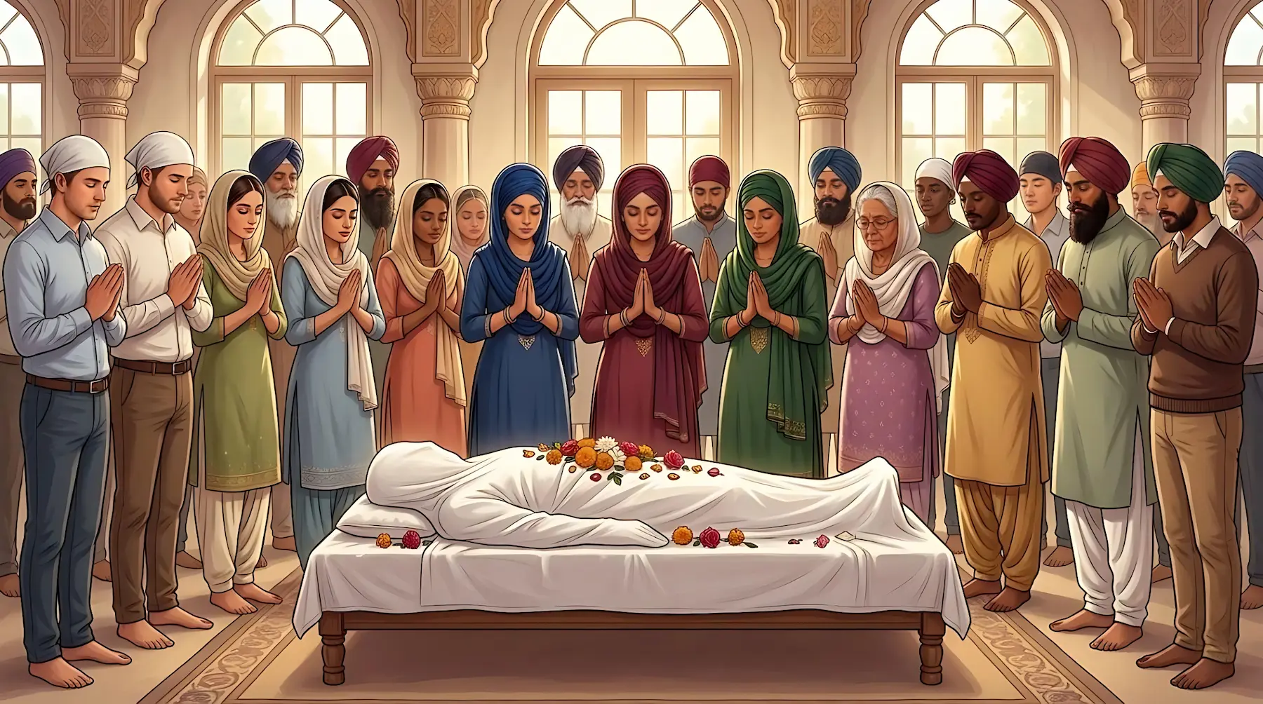 Antam Sanskar ritos funeral del sijismo